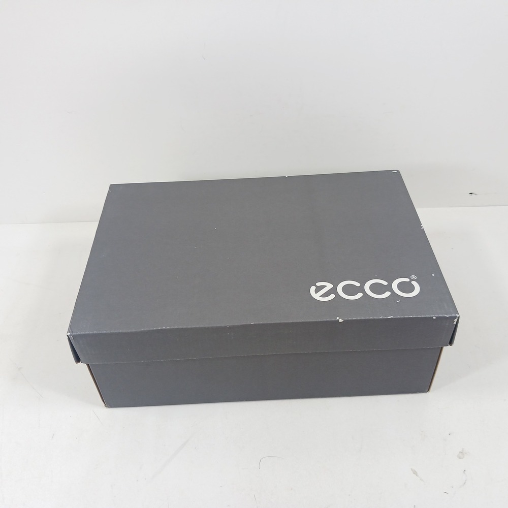 ECCO Felicia Sandal Moon Dark Shadow Leather Wedge 217303 51156 Womens 11-11.5 - Picture 6 of 10
